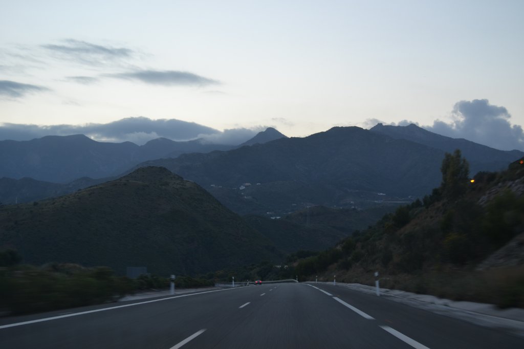 The road from Malaga to Tarifa