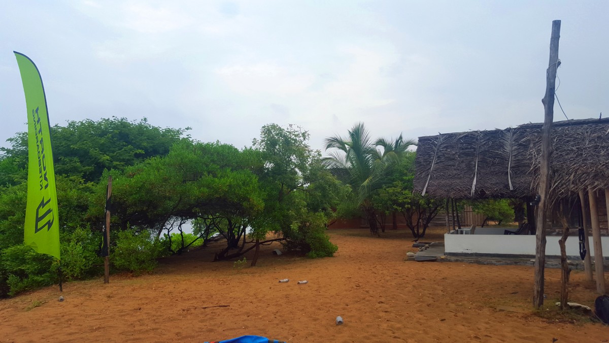 Sri Lanka kite, the place we lived in close to the big lagoon