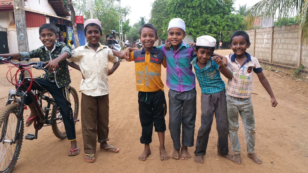 Kids in Kappalady village