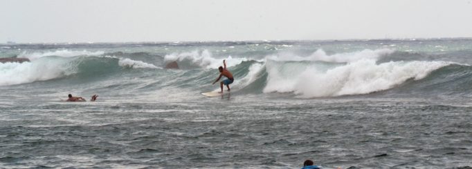 Surfing in Sri Lanka during off-season