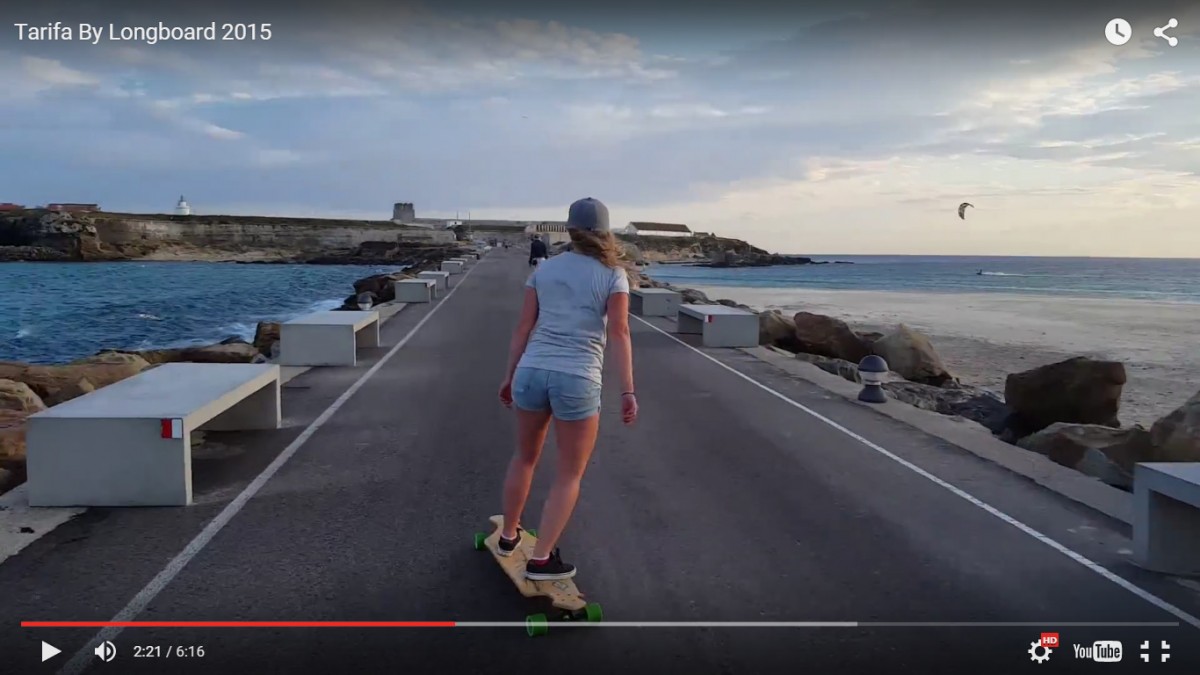 Longboarding in tarifa