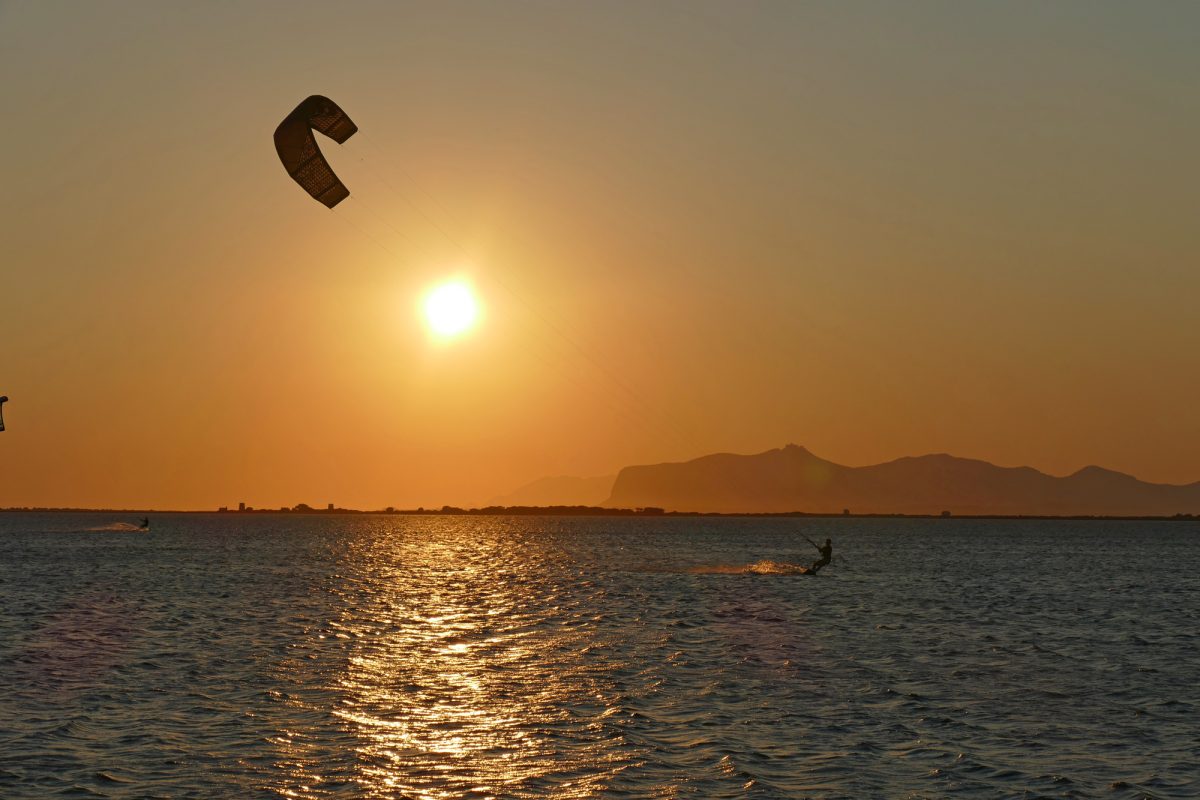 sicily kiteboarding