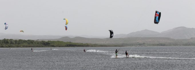 Kitesurfing in Southern Sardinia