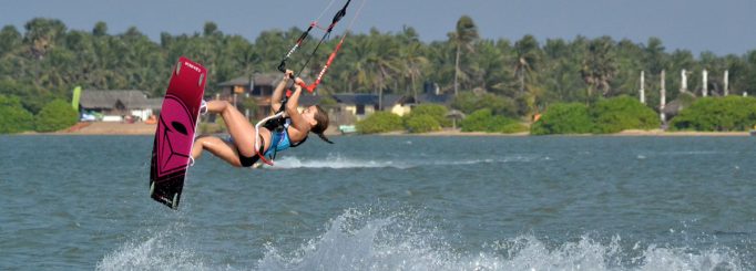 Kitesurfing camps, kite schools & kite spots in Sri Lanka.