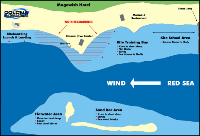 kitesurfing in hurghada map kitesurfing in hurghada map