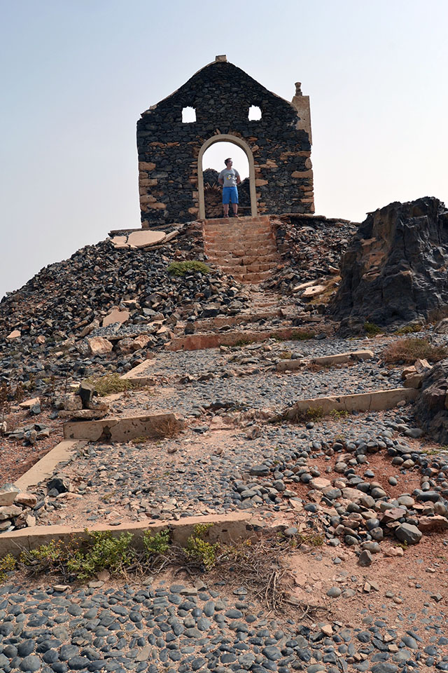 small broken church somewhere at boa vista