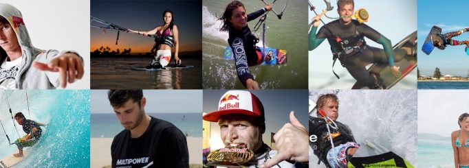 Find your favourite pro kiteboarder on Facebook and Instagram